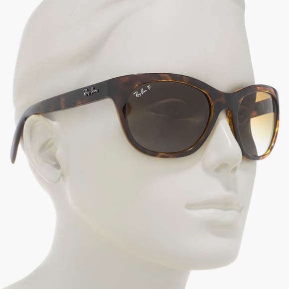 Ray-Ban 56mm Highstreet Polarized Cat Eye Sunglasses - Picture 4 of 4
